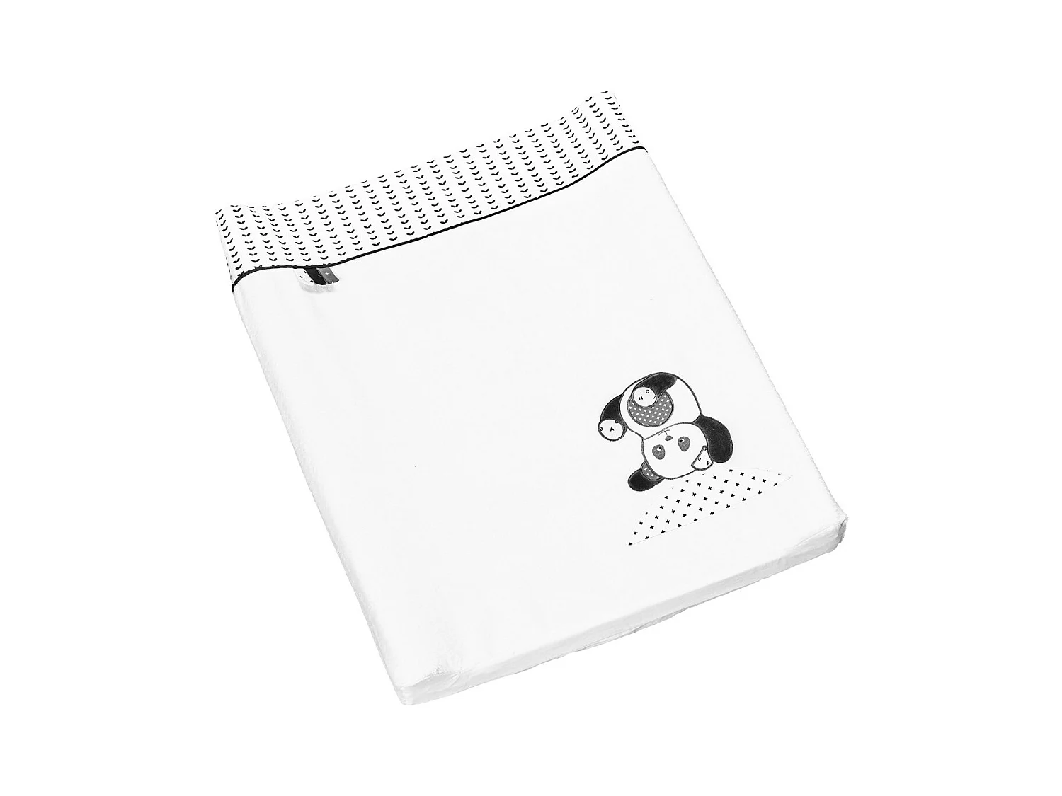 Matelas à langer 5x52x68cm en coton blanc CHAO CHAO - Sauthon