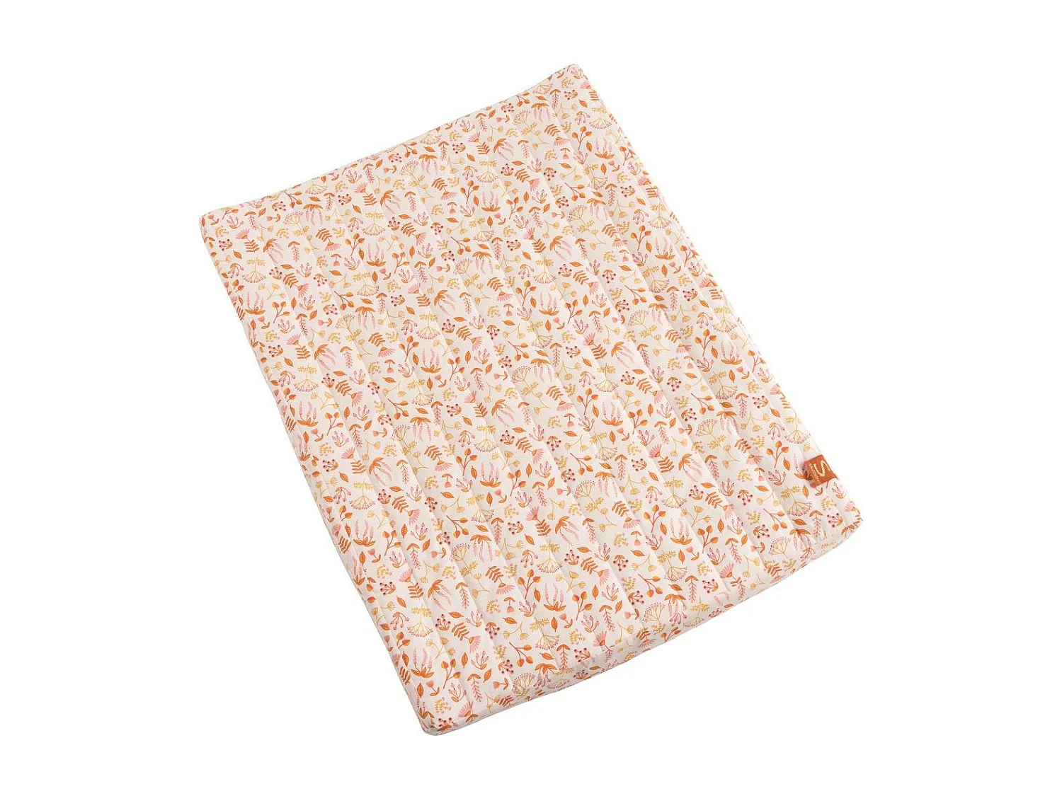 Matelas à langer en coton blanc ESMEE - Sauthon