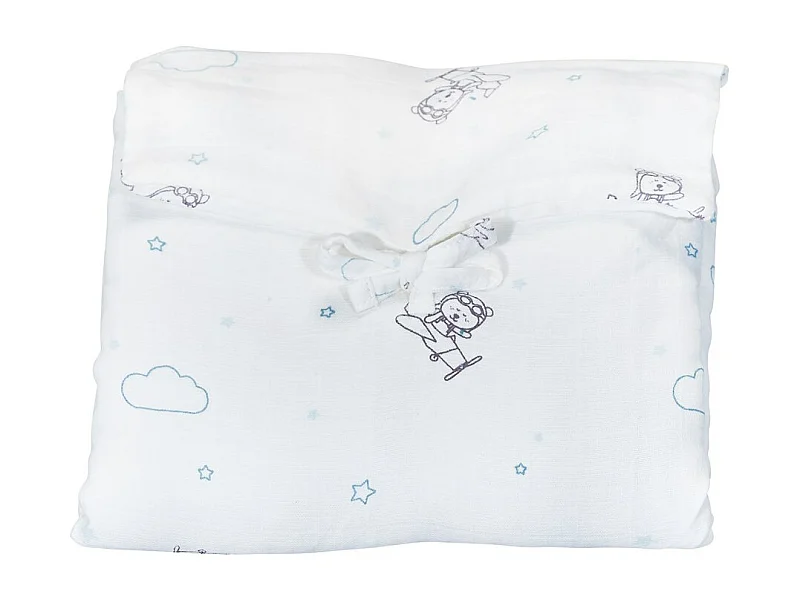 coprifasciatoio bianco in cotone biologico