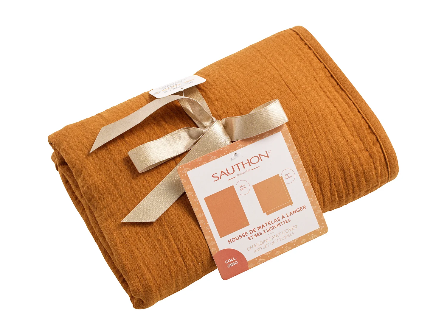 Copricoprifasciatoio e teli di garza in cotone