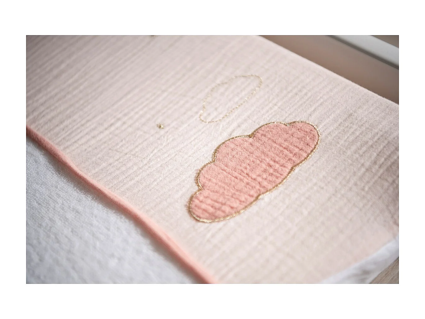 Matelas à langer en coton LILY - Sauthon