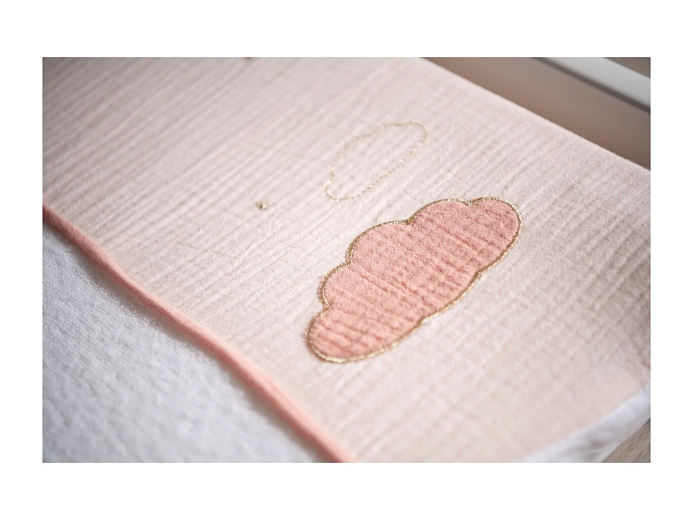 Matelas à langer en coton LILY - Sauthon