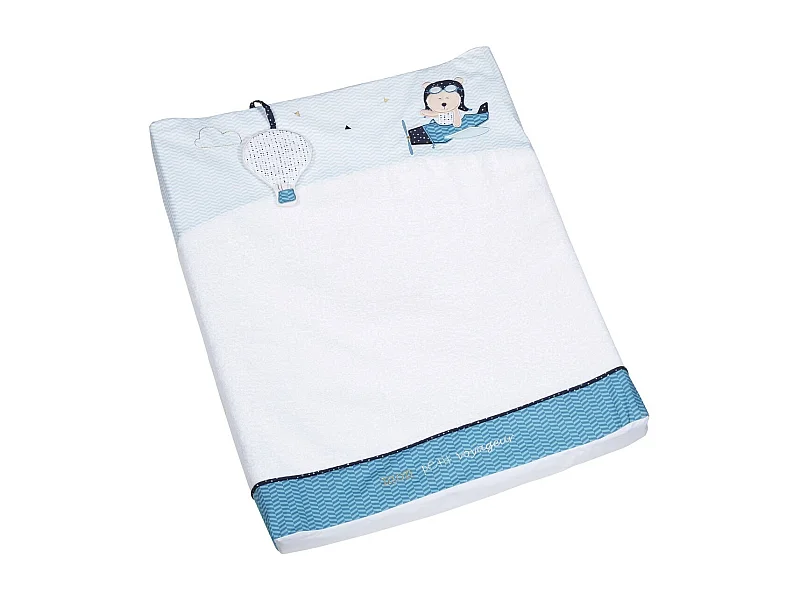 coprifasciatoio in cotone bianco 5x53x69cm