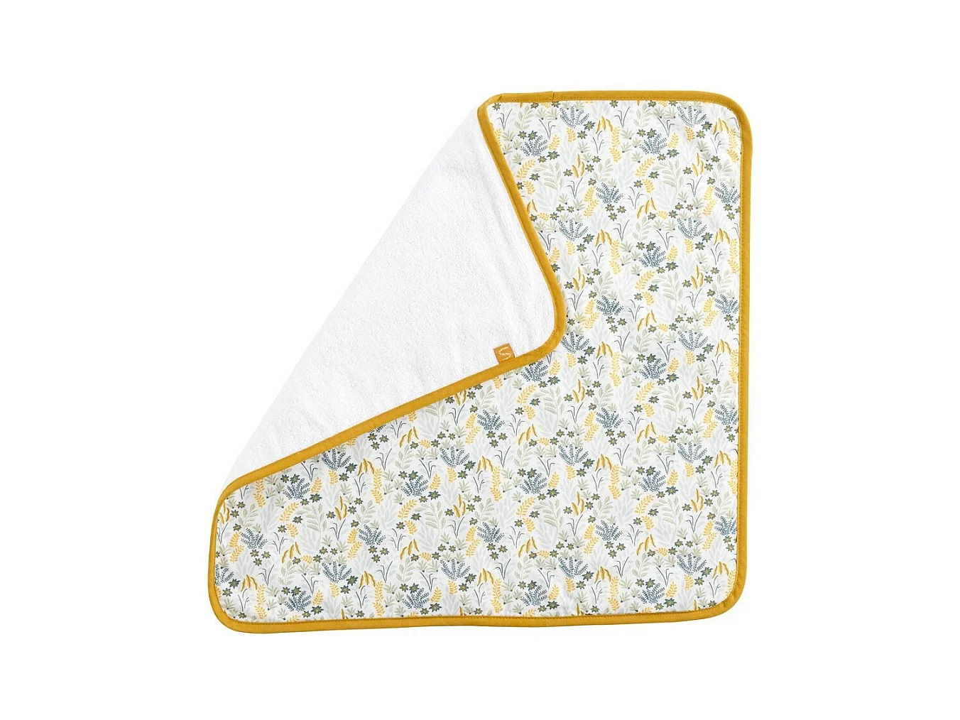 Cambiador de algodón blanco 68x52cm