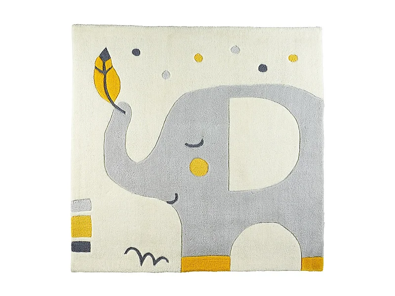 Tapis de chambre en acrylique gris BABYFAN - Sauthon