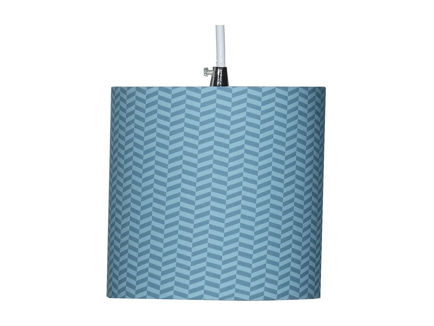 Suspension Lumineuse Trio Plafonnier en coton Bleu LAZARE - Sauthon