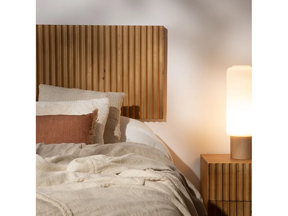 Testiera legno massiccio di mango naturale 5x55