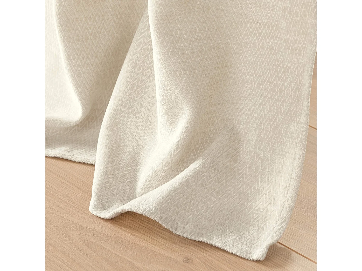 Rideau à Œillets en Velours "Mika" 140x260cm Lin