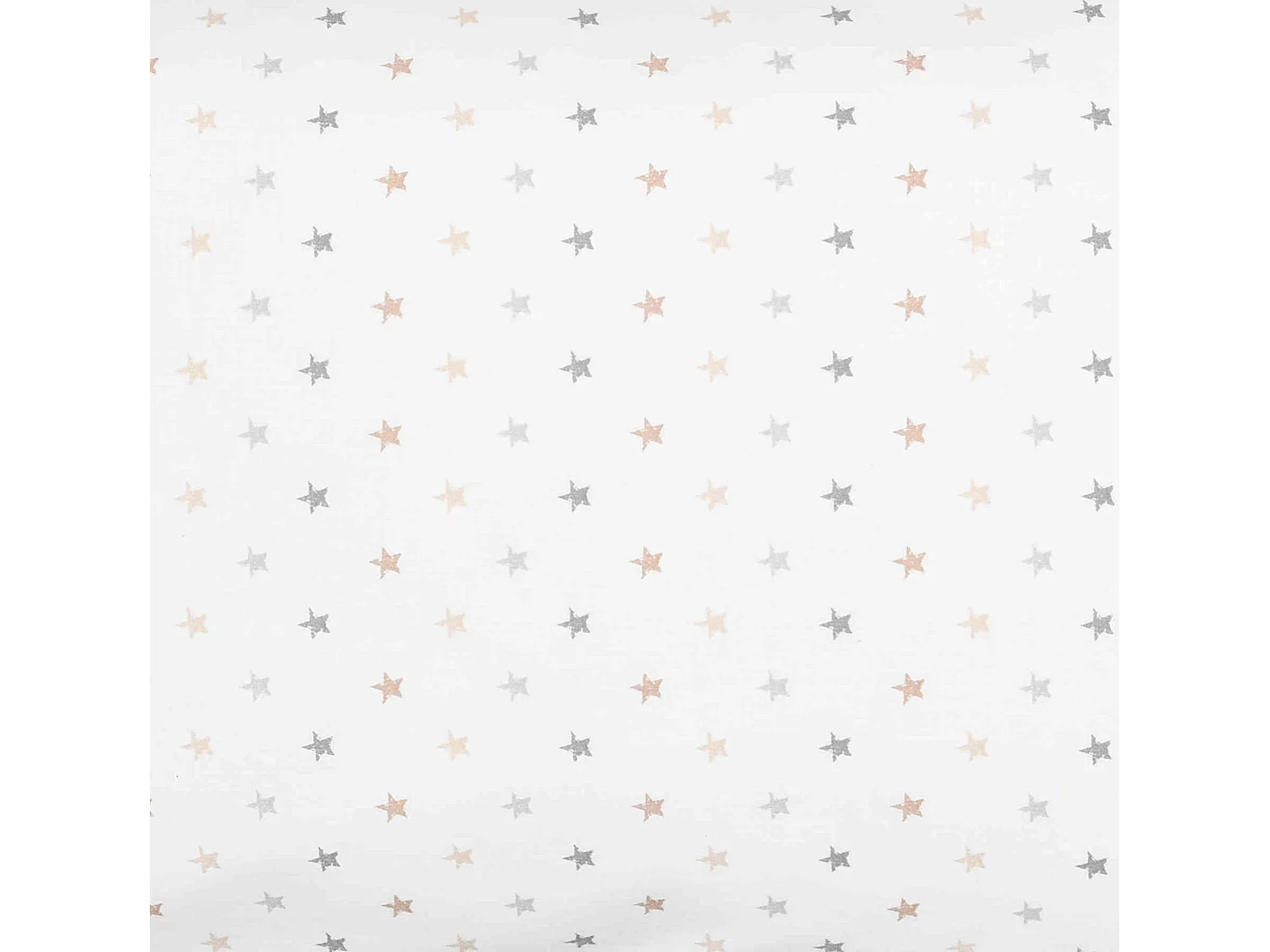 Lot de 2 taies d'oreiller bébé coton mini étoiles 40x60 cm