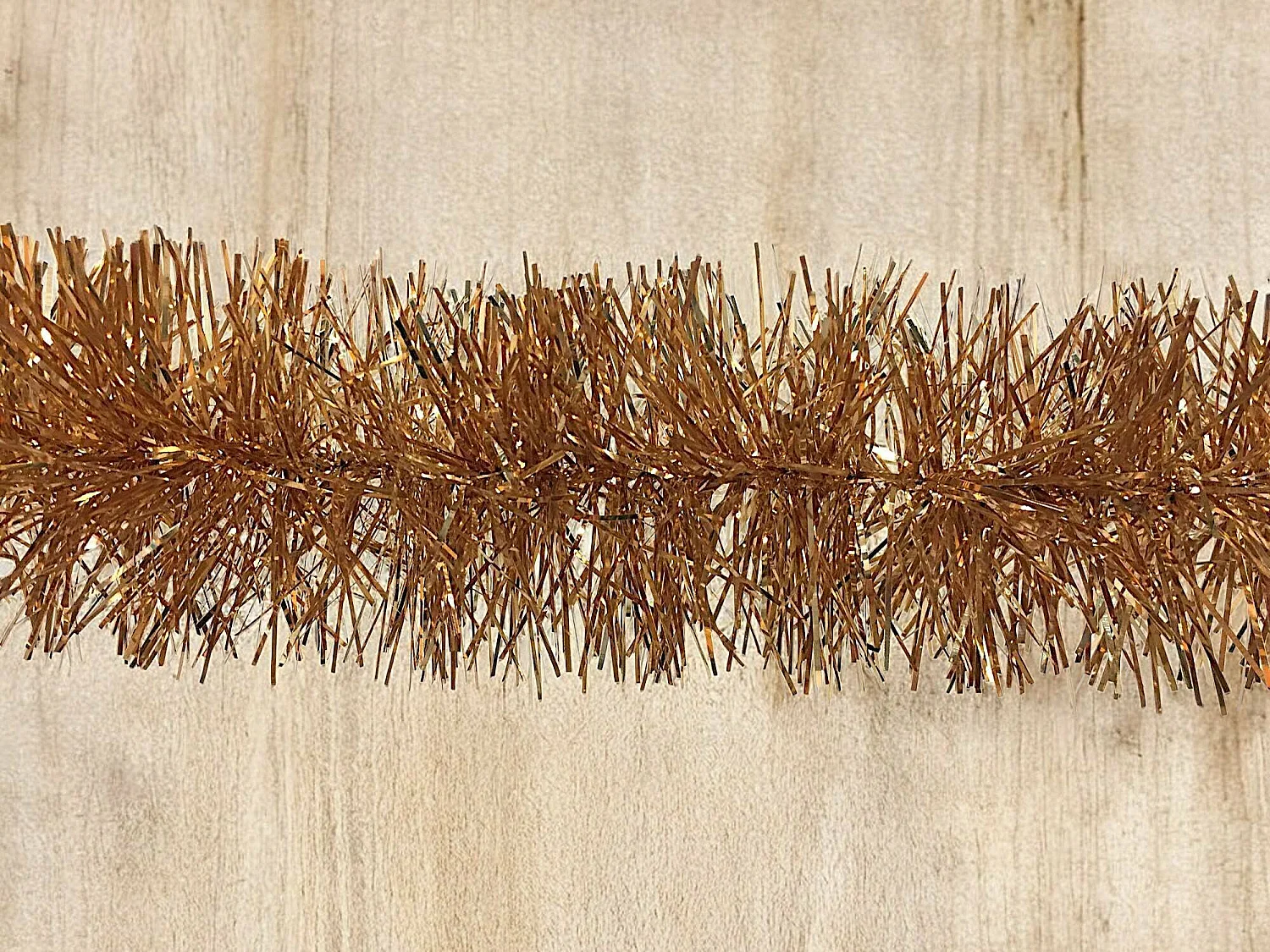 Decoración de Navidad Dros, Adorno navideño, Ornamento de Navidad, Decoración festiva, Made in Italy, 1000x8 h8 cm, Cobre