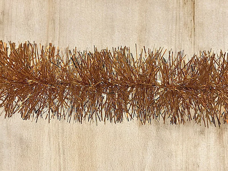 Décoration de Noël Dros, Ornement de Noël, Ornement de fête, Décoration festive, Made in Italy, 1000x8 h8 cm, Cuivre