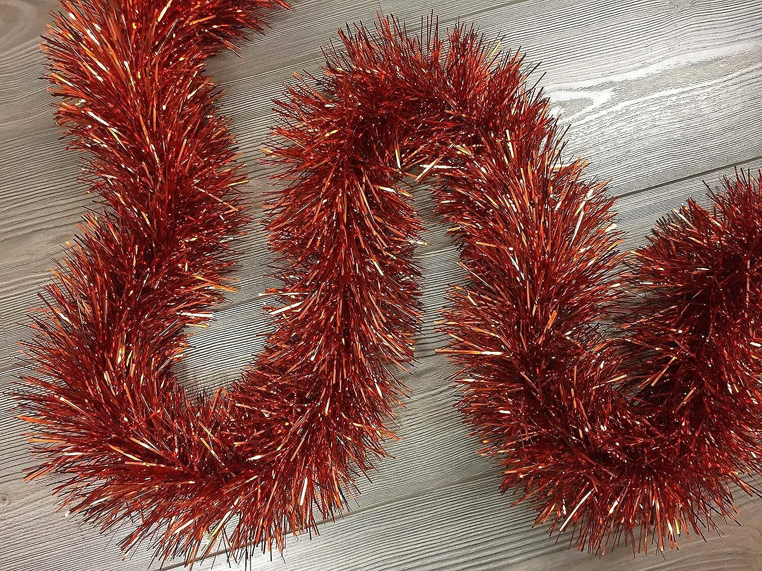 Décoration de Noël Dconner, Ornement de Noël, Ornement de fête, Décoration festive, Made in Italy, 500x15 h15 cm, Cuivre