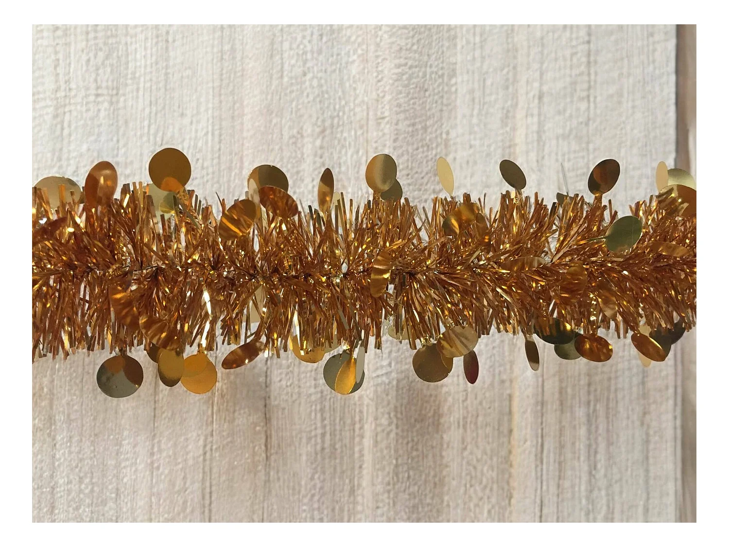 Décoration de Noël Dstrak, Ornement de Noël, Ornement de fête, Décoration festive, Made in Italy, 1000x8 h8 cm, Cuivre