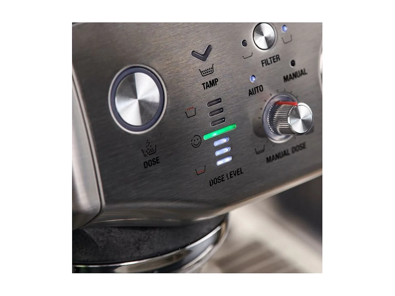 Sage Machine à expresso 15 bars noir/argent - SES876BSS4EEU1