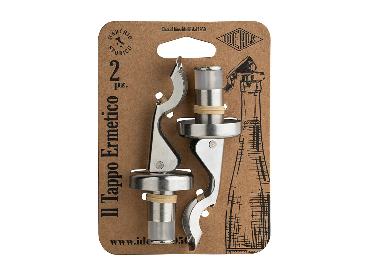 Lot de 2 bouchons hermétiques