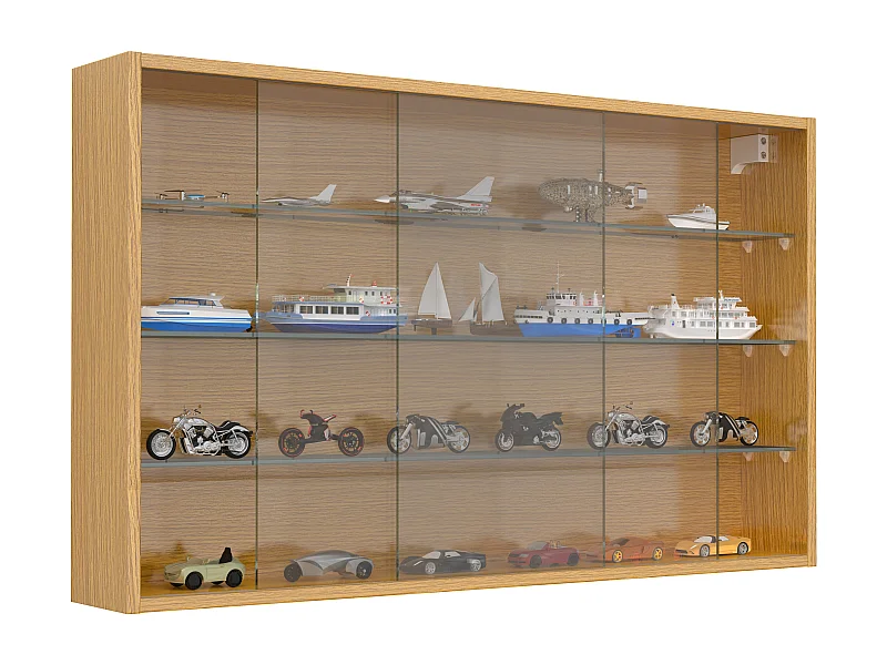 Wiszący wyświetlacz ścienny ze szkła Drivalo XL