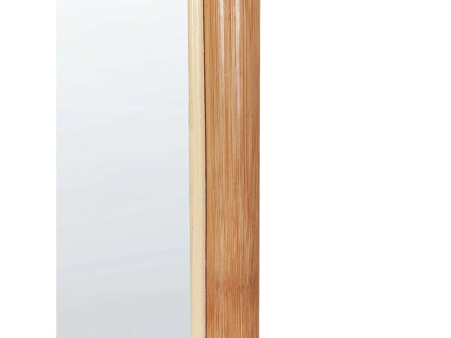 Miroir sur pied BRUSSEY 170 cm Rotin Naturel