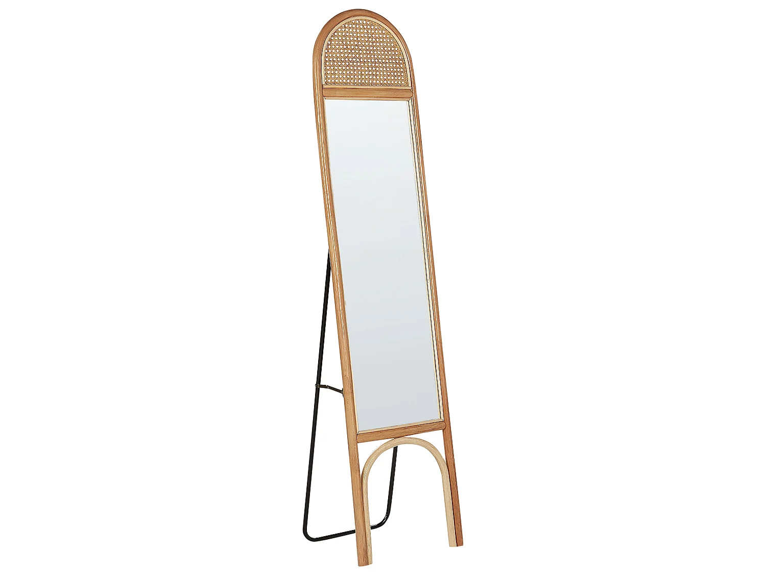 Miroir sur pied BRUSSEY 170 cm Rotin Naturel