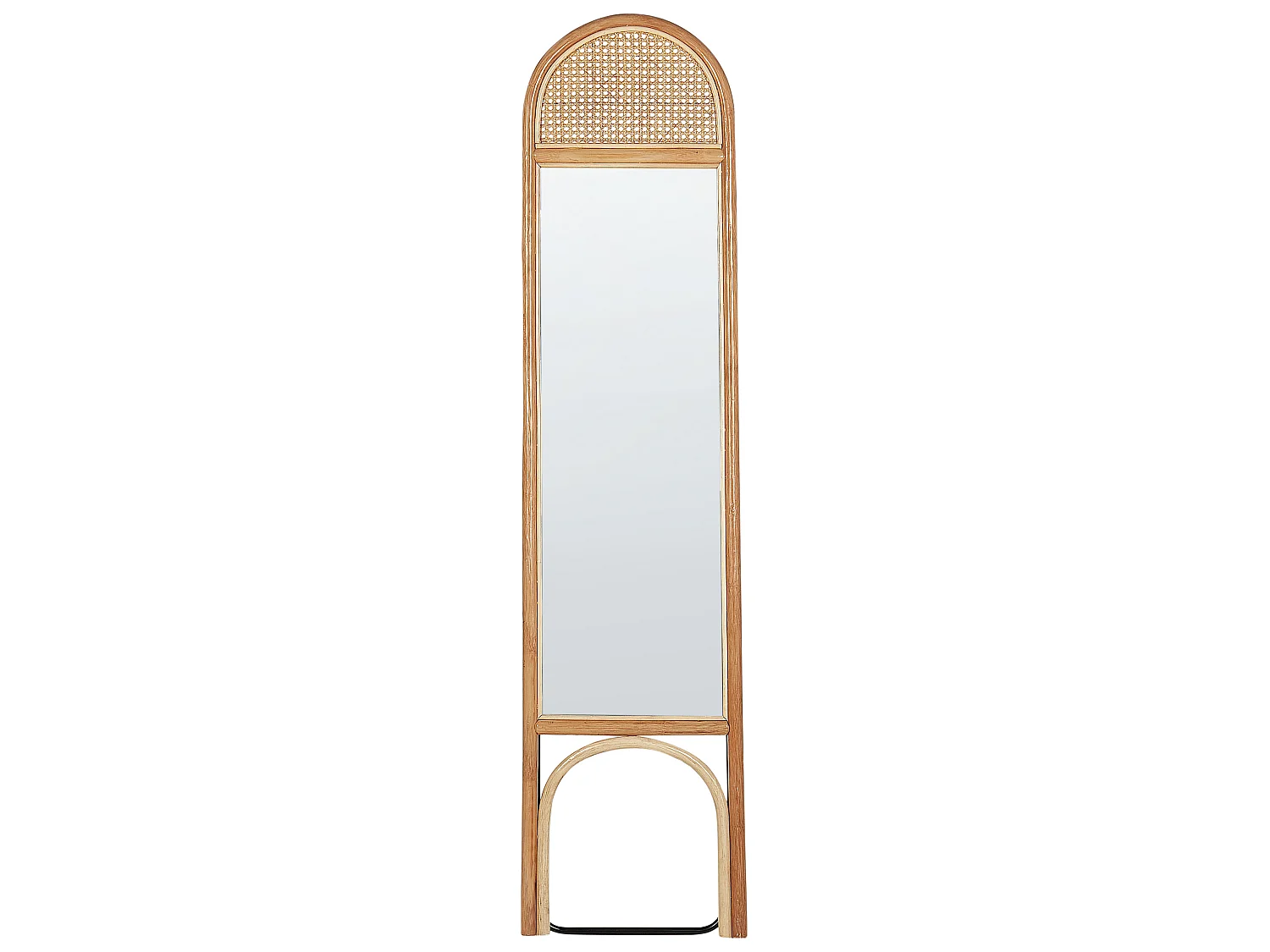 Miroir sur pied BRUSSEY 170 cm Rotin Naturel