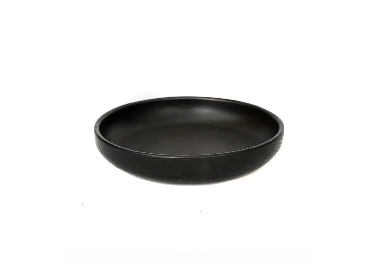 L’Assiette Creuse Brûlée - Noir - M