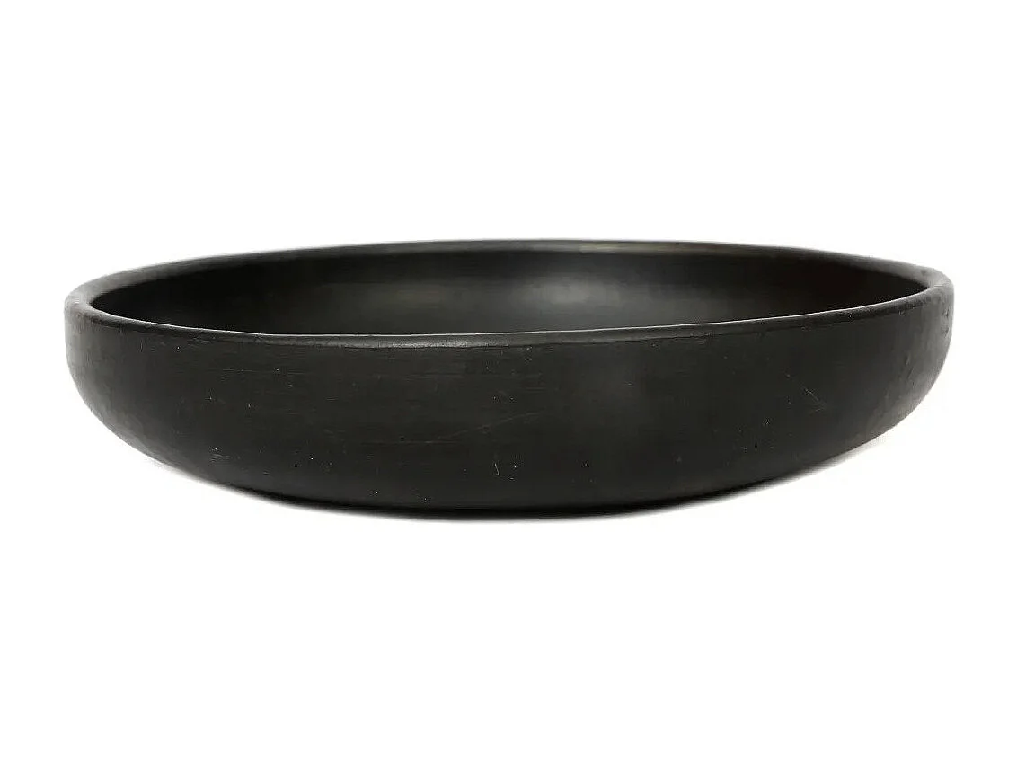 L’Assiette Creuse Brûlée - Noir - M
