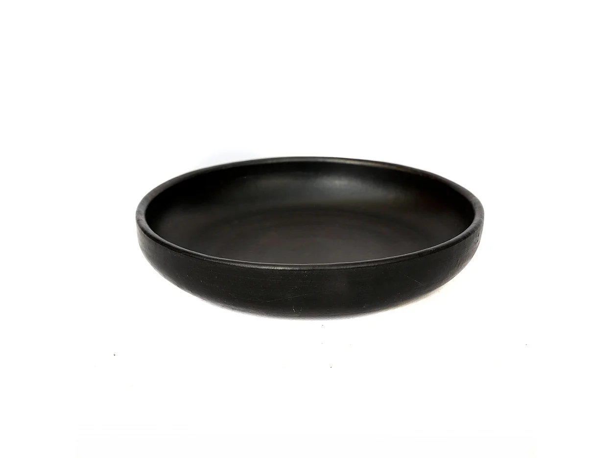 El Plato Hondo Quemado - Negro - M