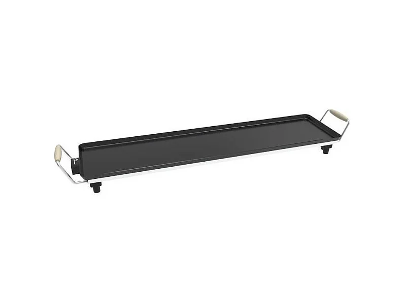 Plancha - LITTLE BALANCE - 8742 - Wood 90 - Poignées bois - 2000 W - 90 cm