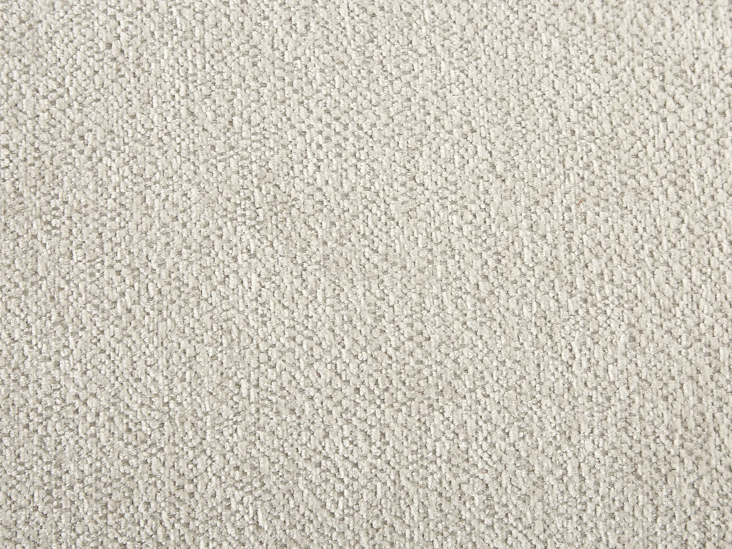 Canapé d'angle gauche en tissu chenille beige EMABI de Maison Céphy