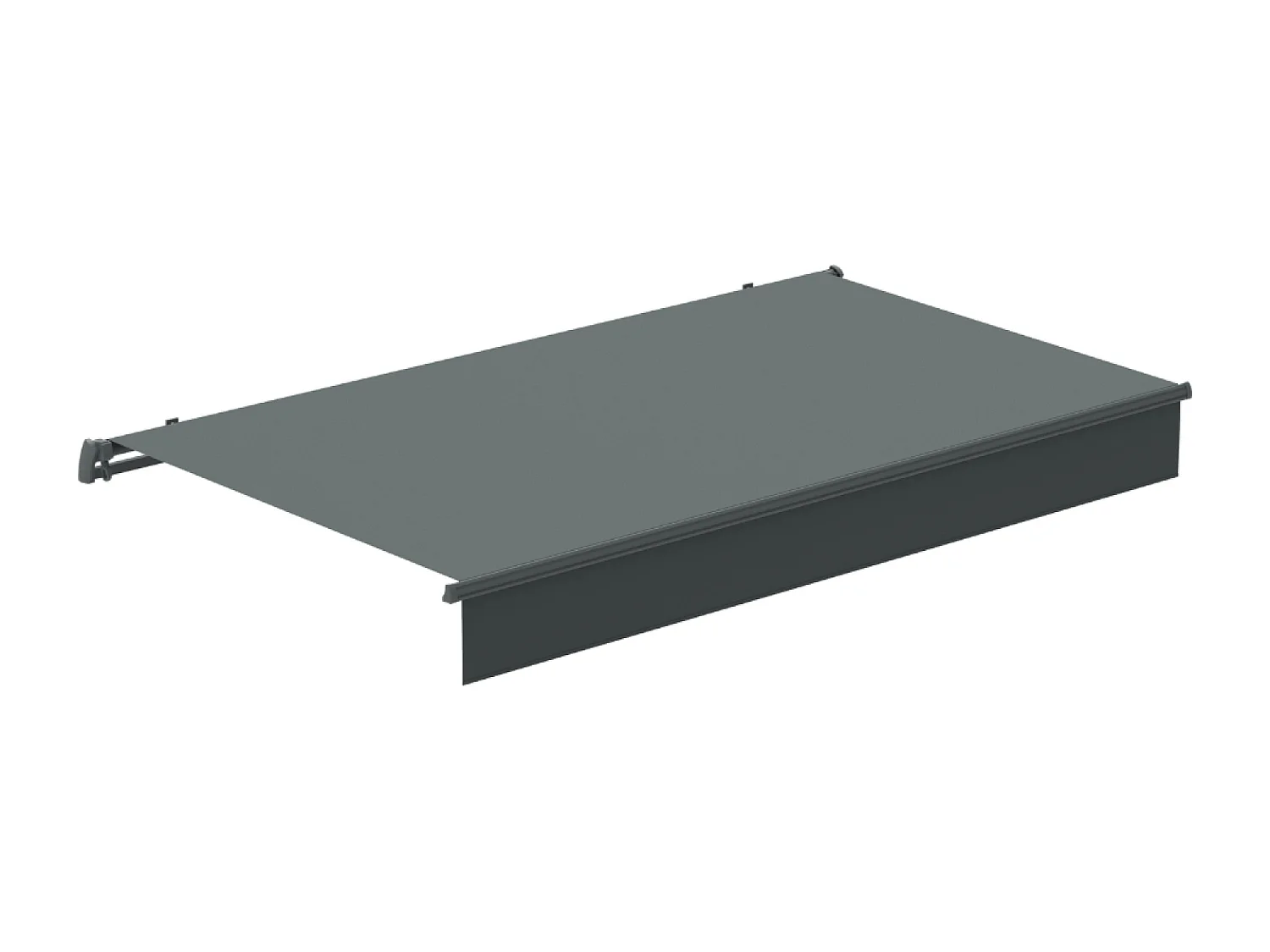 Store banne 3 x 2 m gris PISA