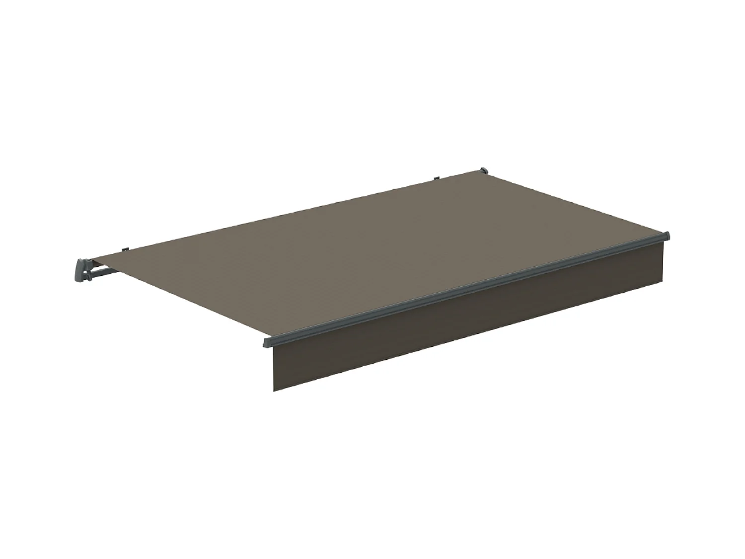 Store banne 3 x 2 m taupe PISA