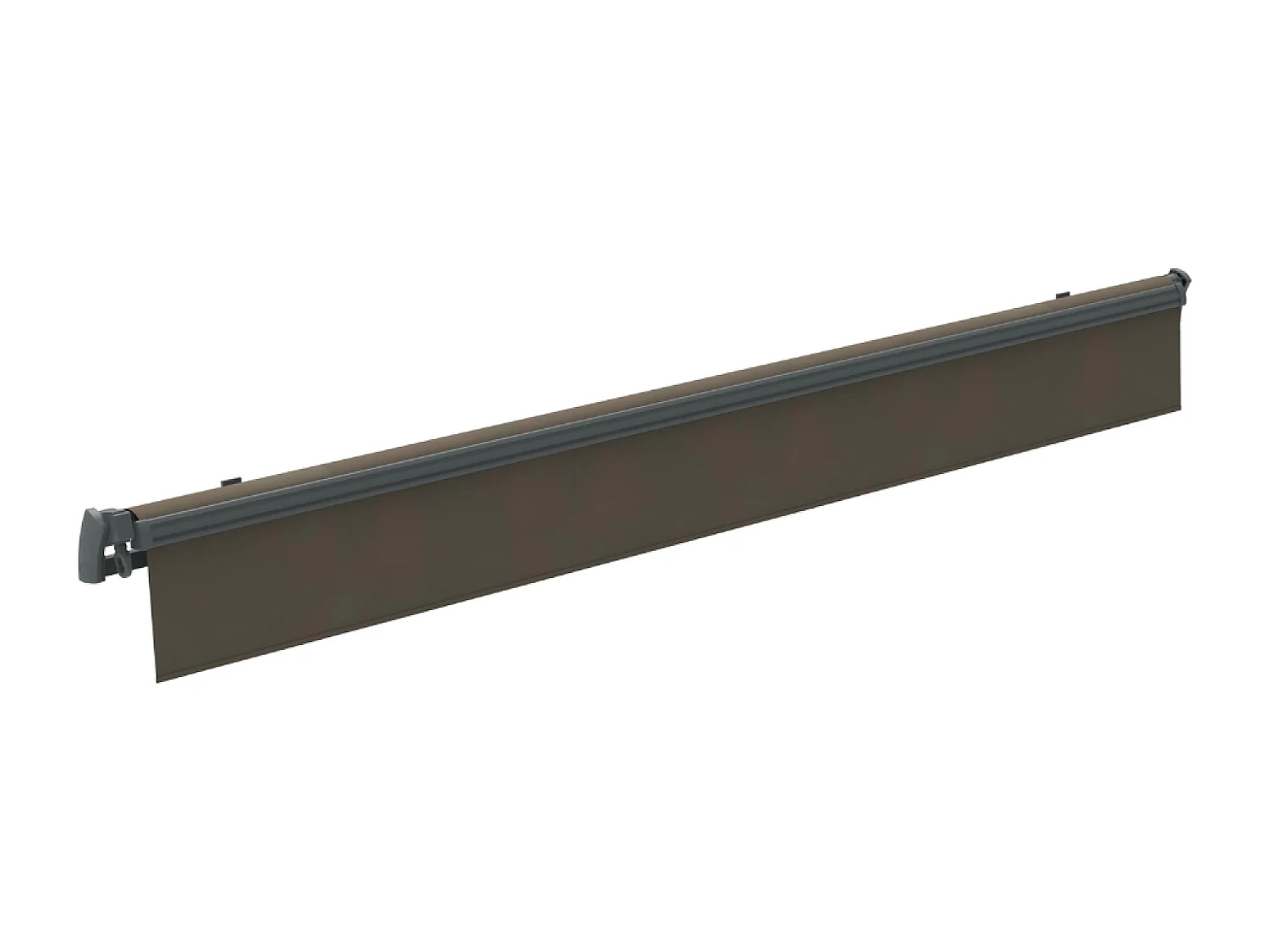 Zonnescherm Taupe 3 x 2 PISA Waterdicht Afstotend Doek, Handmatig, Staal, Makkelijk te Reinigen