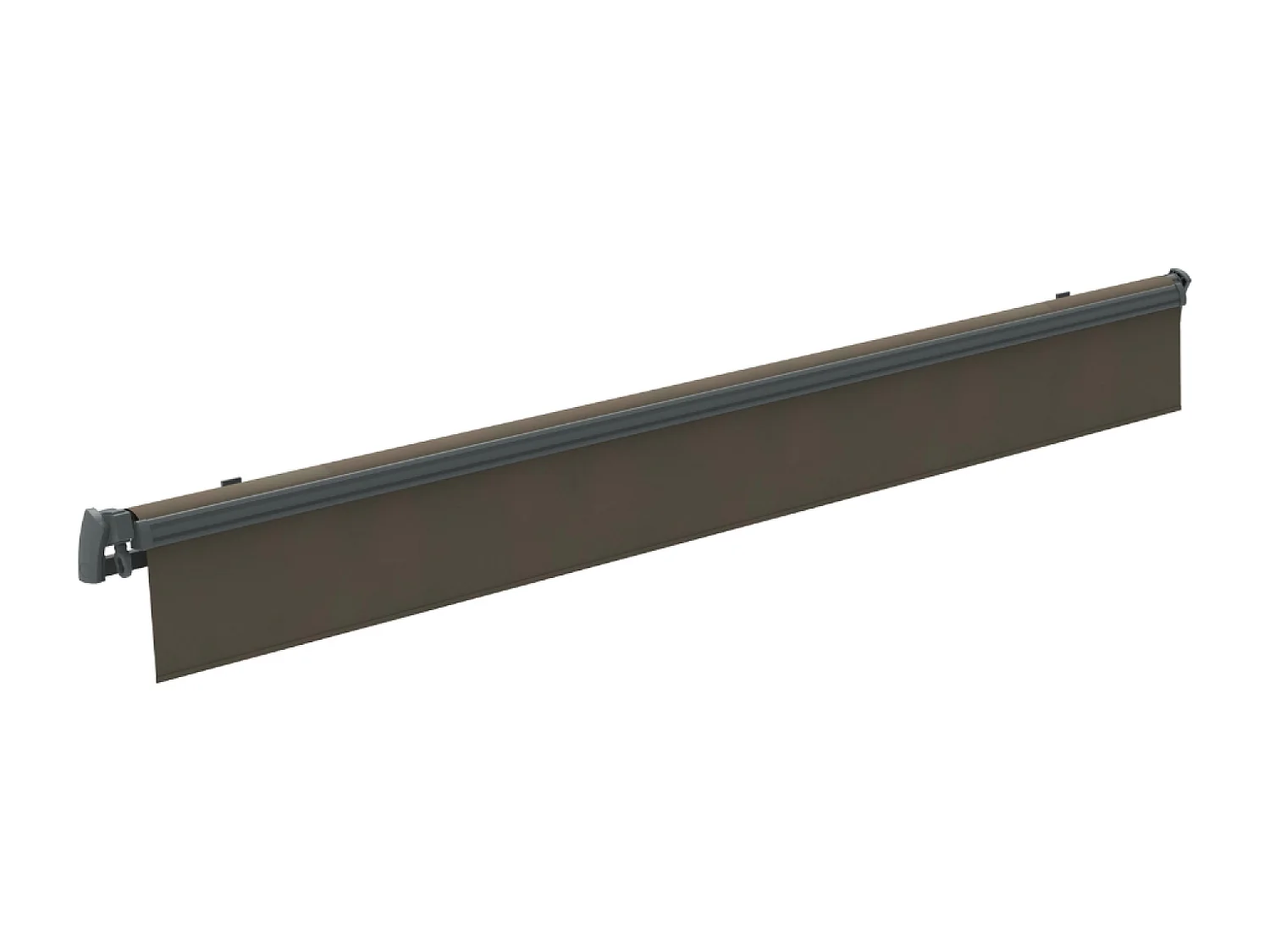 Zonnescherm Taupe 3 x 2 PISA Waterdicht Afstotend Doek, Handmatig, Staal, Makkelijk te Reinigen