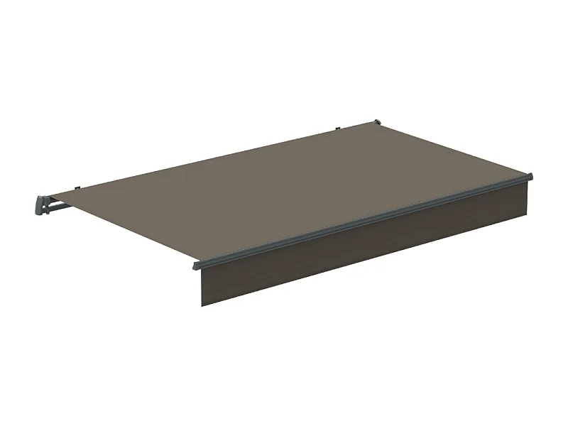 Store banne 3 x 2 m taupe PISA