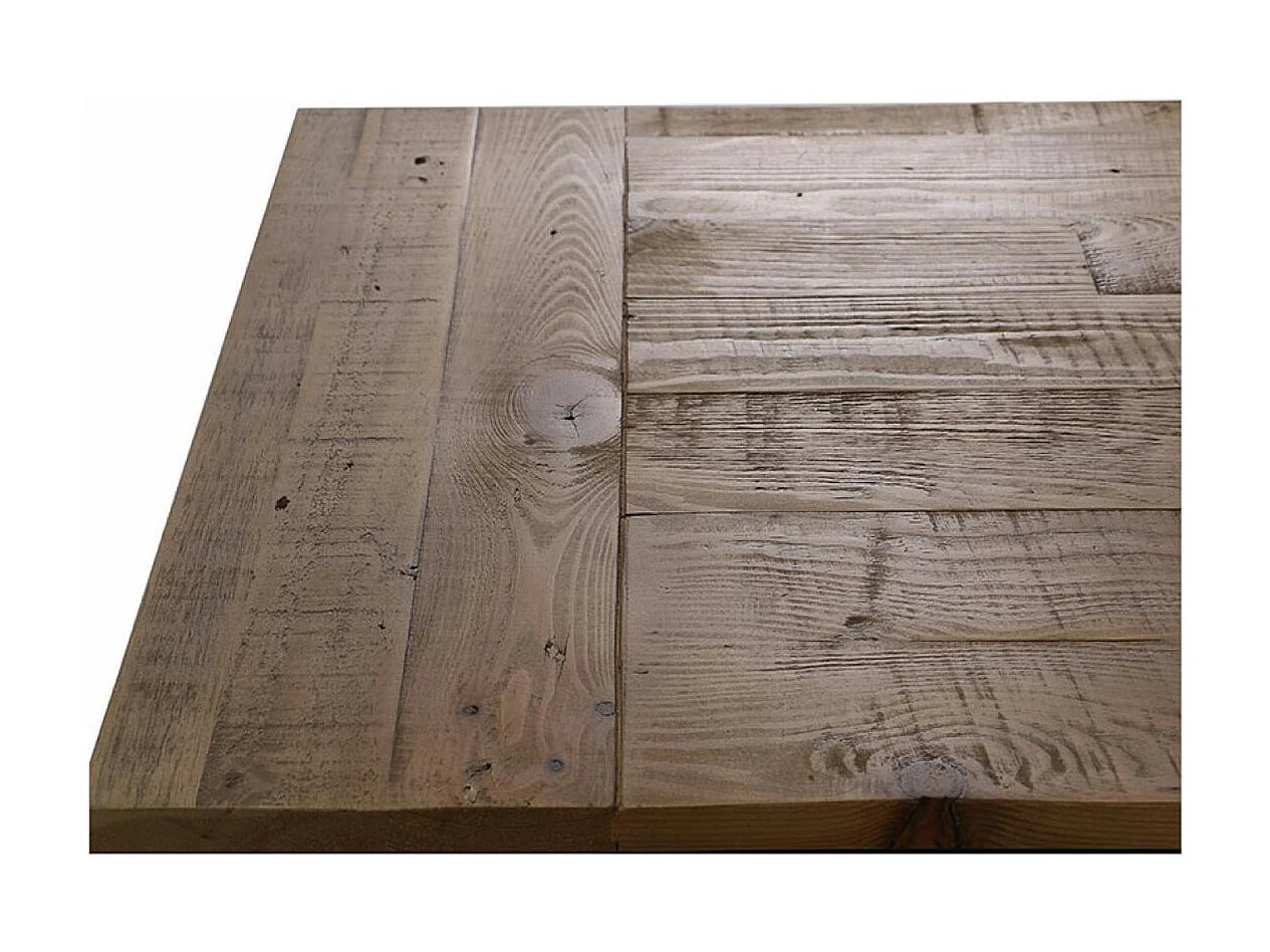 Buffet bas 4 portes Bois Bleu - Rivages Interior's