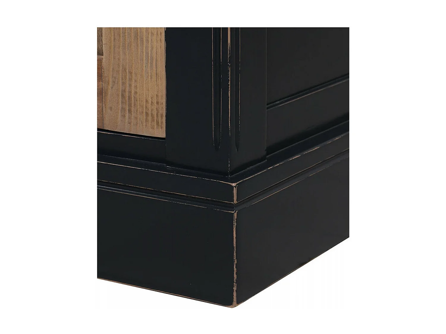 Buffet bas 4 portes Bois Bleu - Rivages Interior's