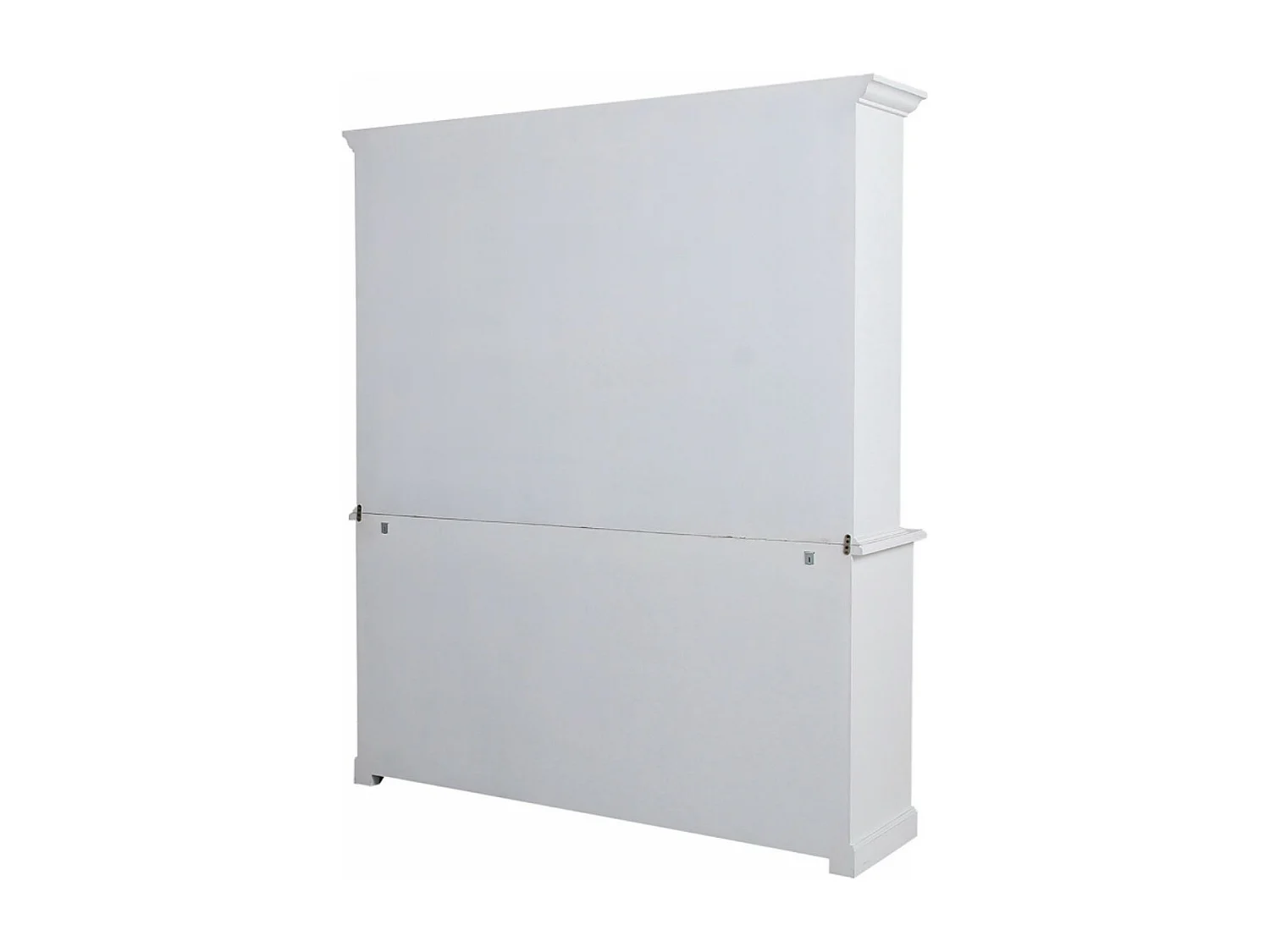 Buffet 3 portes vitrées MDF Blanc - Rhode Island Interior's