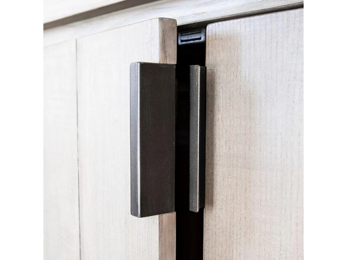 Buffet vitré Bois Marron - Demeure Interior's