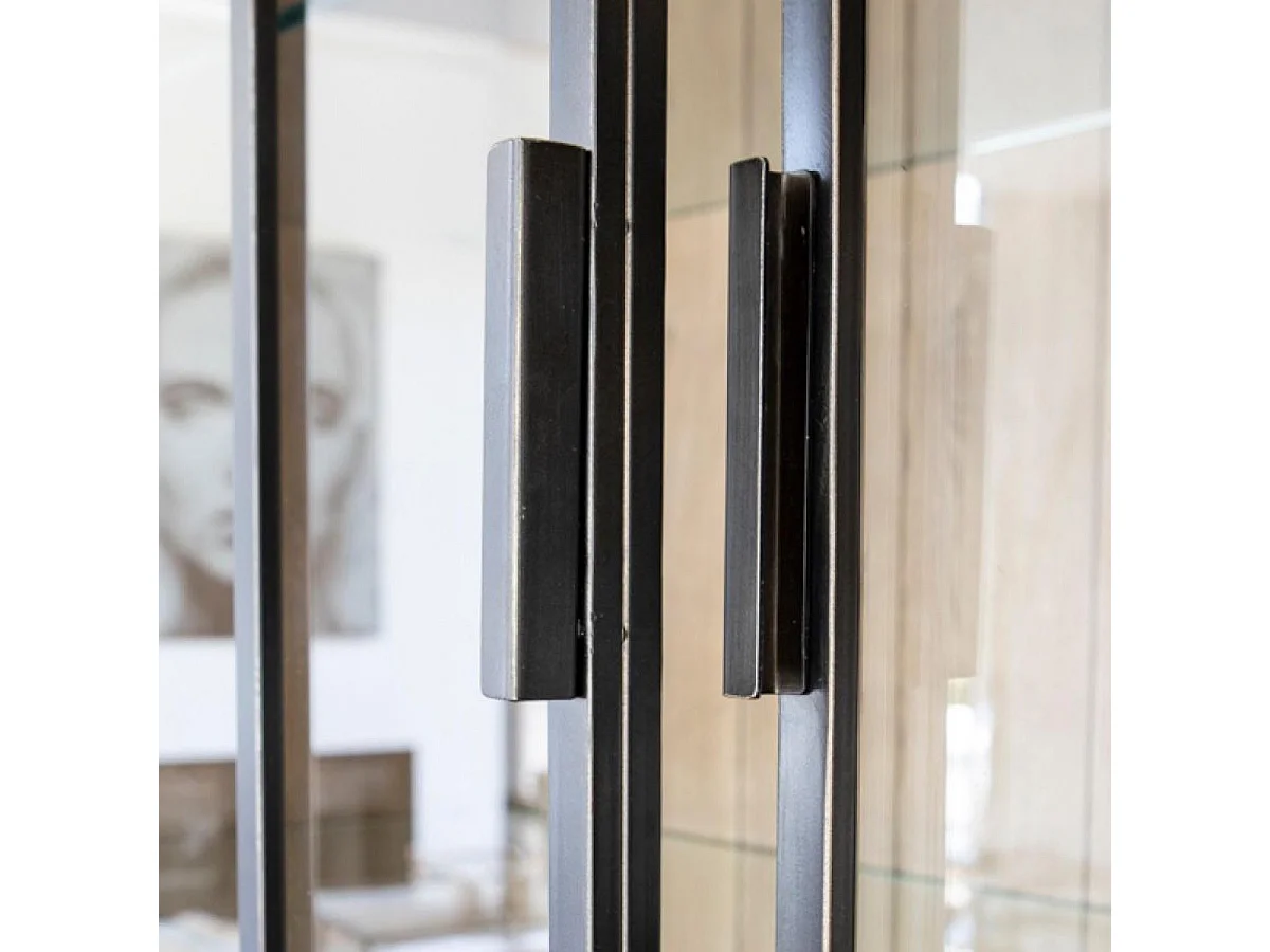 Buffet vitré Bois Marron - Demeure Interior's