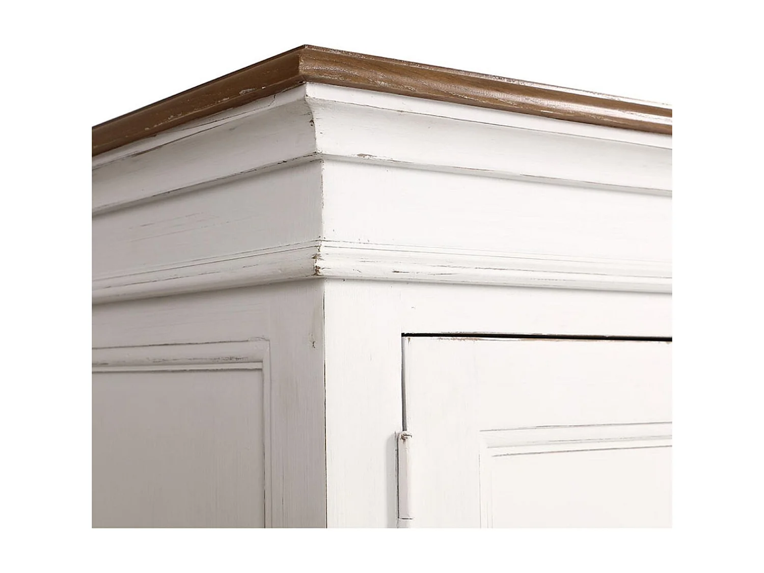 Buffet 5 portes 5 tiroirs Bois Blanc - Esquisse Interior's