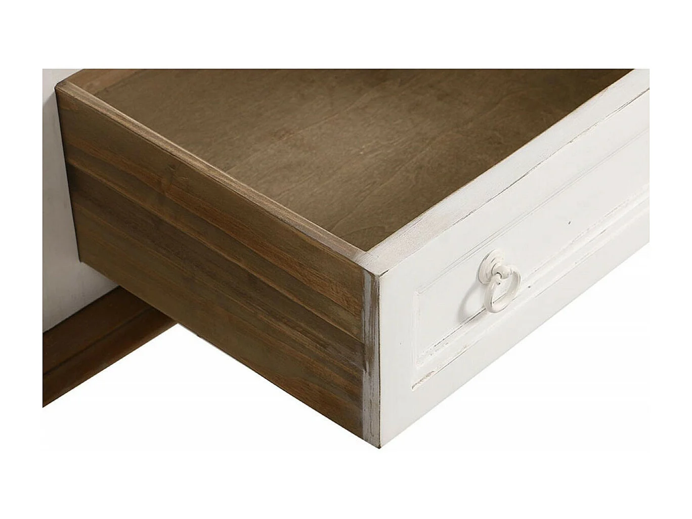Buffet 5 portes 5 tiroirs Bois Blanc - Esquisse Interior's