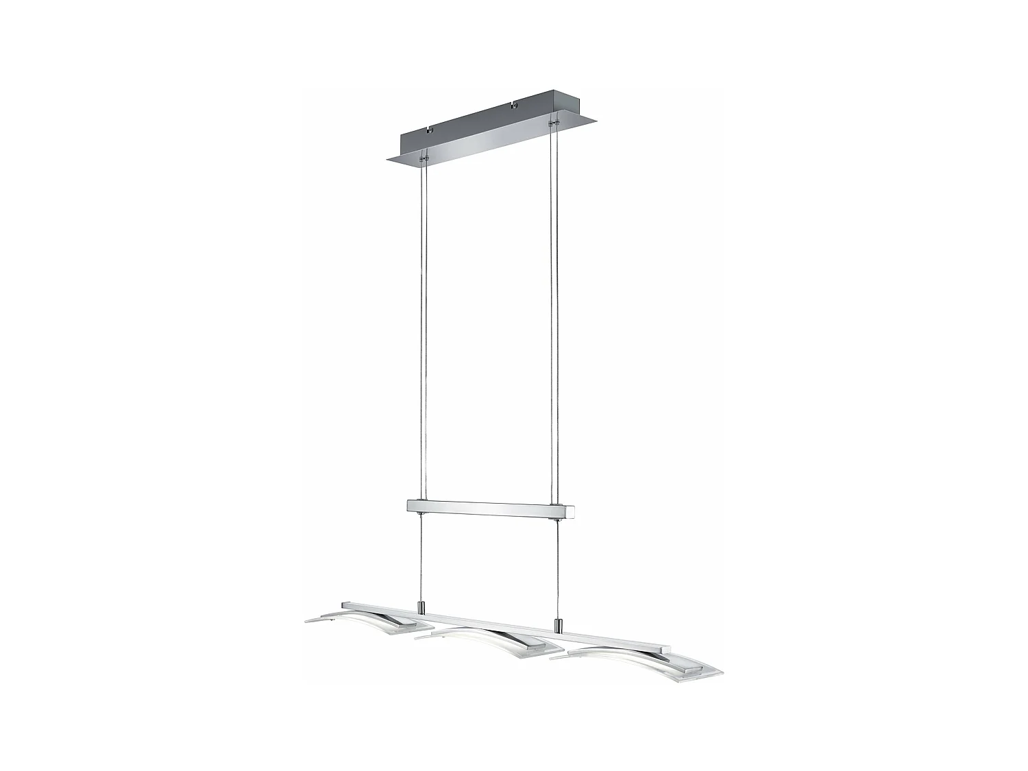 Lustre LED lampe suspendue 3 ampoules design moderne 04_0004640