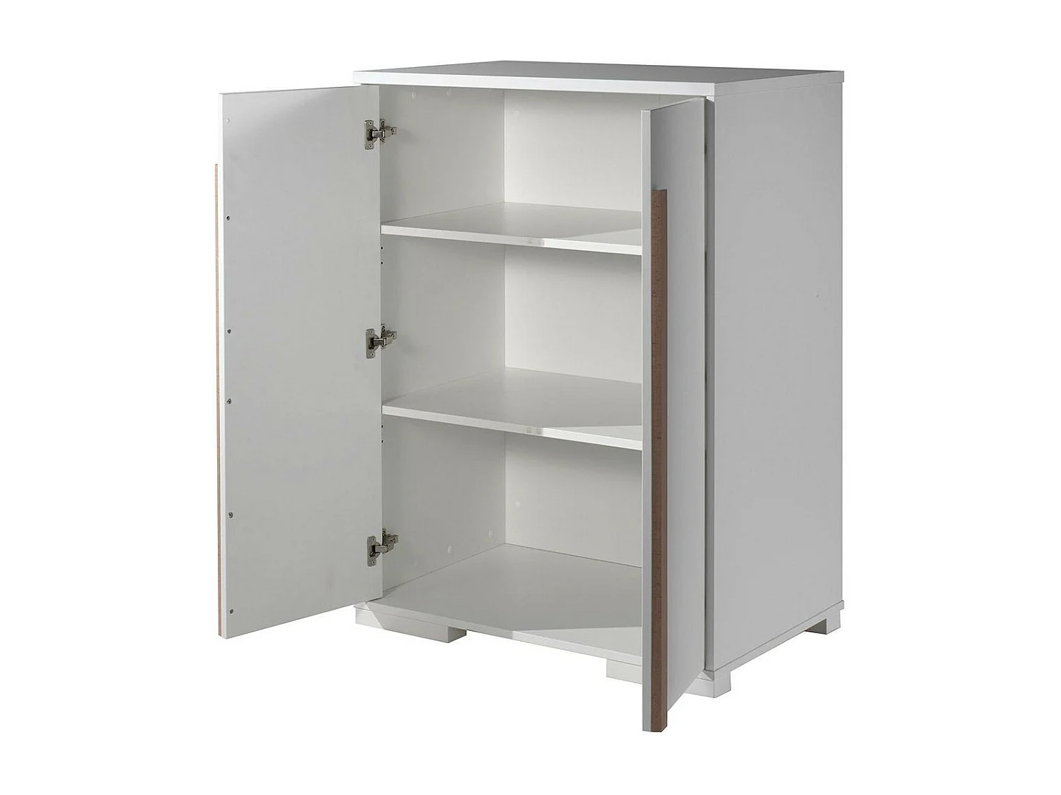 Armoire 2 Portes "London" 116cm Blanc