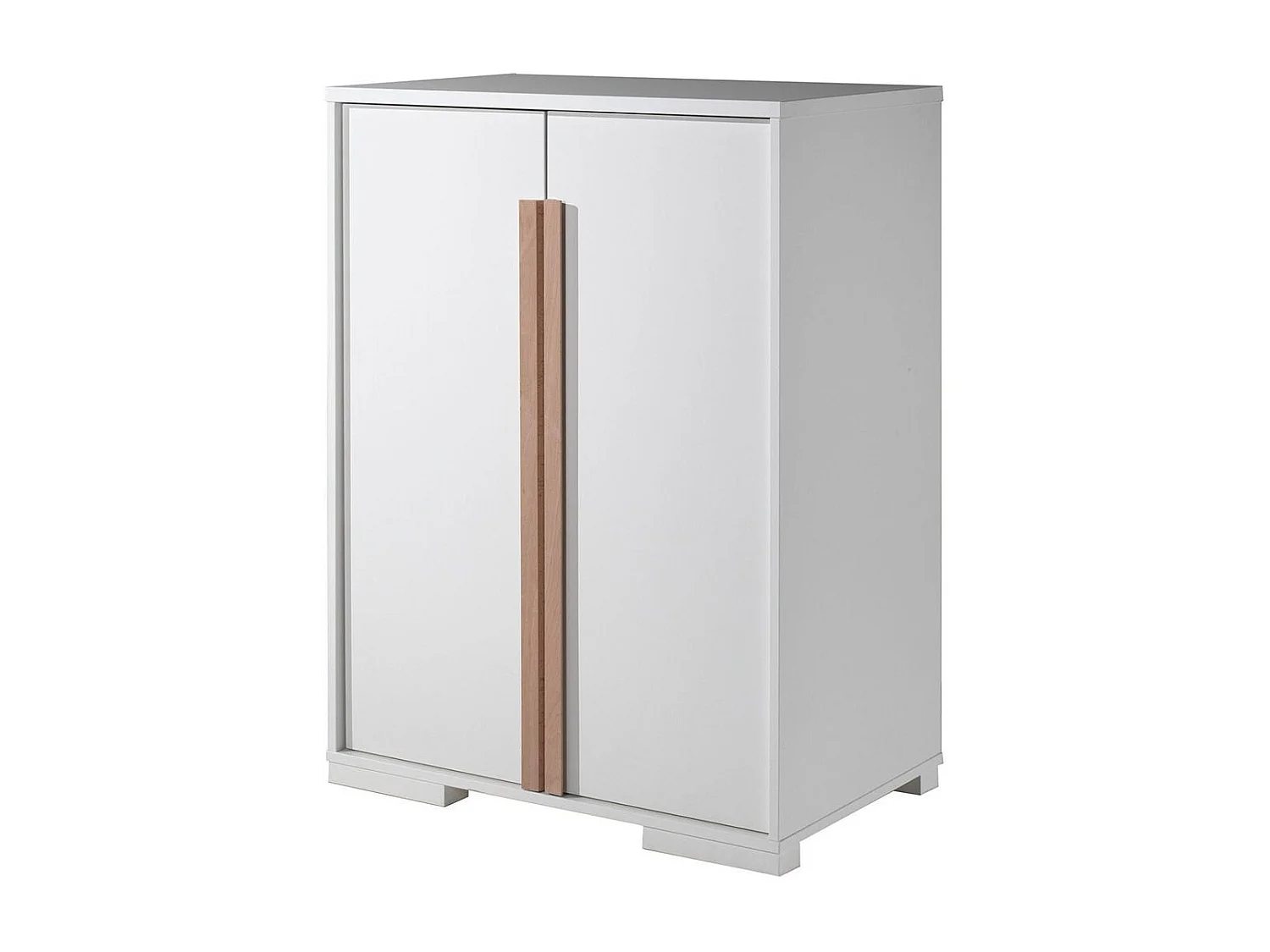 Armoire 2 Portes "London" 116cm Blanc