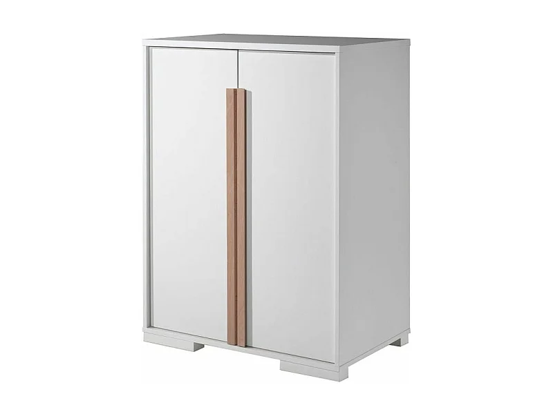 Armoire 2 Portes "London" 116cm Blanc