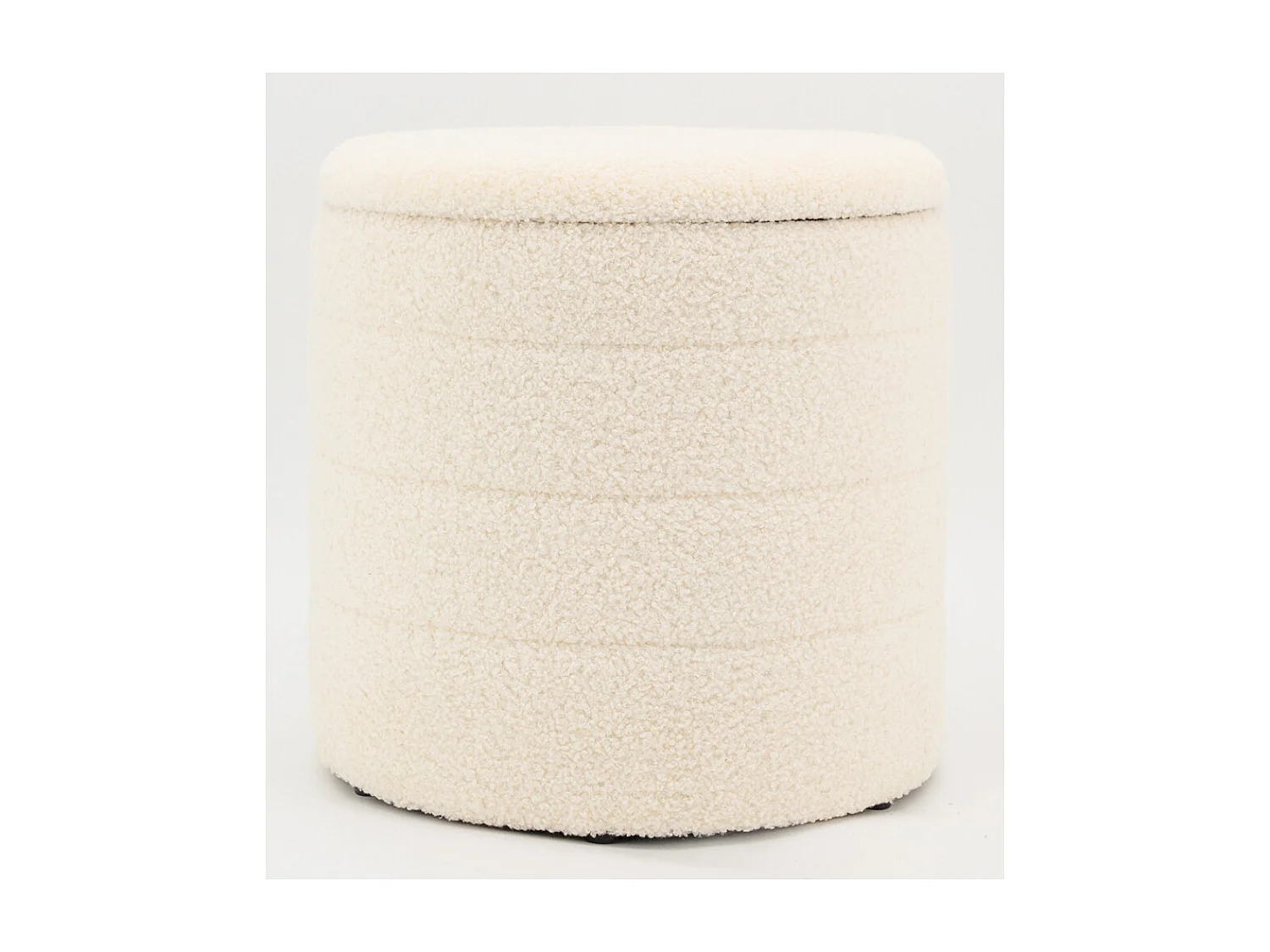 Pouf / coffre en bouclette Petit