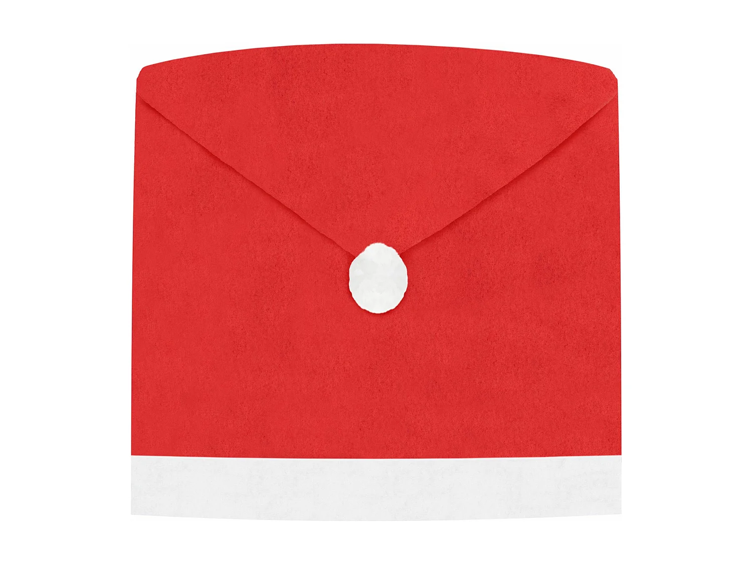 HOUSSE DE CHAISE BONNET DE PÈRE NOËL  380667 6PCS DARK RED