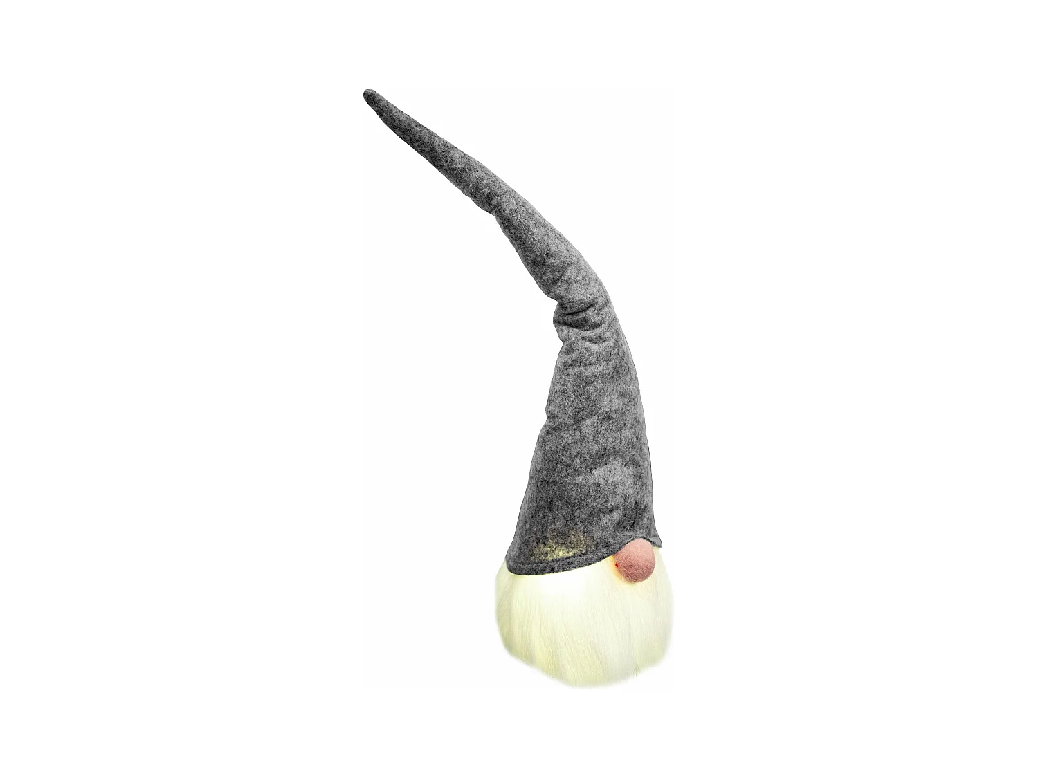 GNOME DE NOËL LED YX039 GREY 40CM GREY