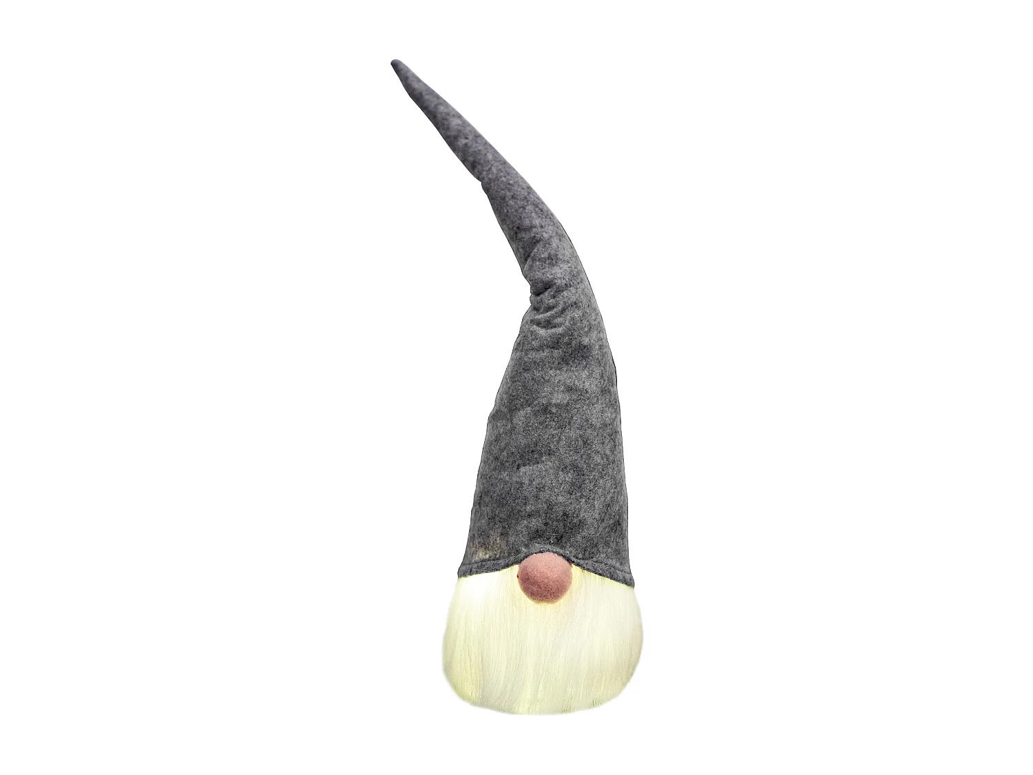 GNOME DE NOËL LED YX039 GREY 40CM GREY
