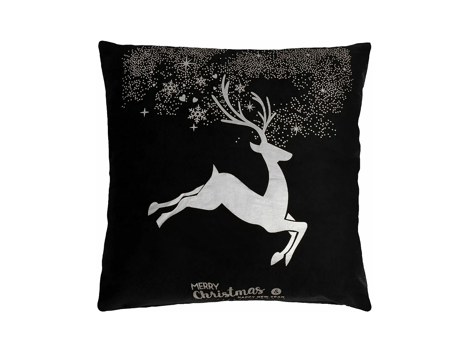 HOUSSE DE COUSSIN DE NOËL  BC21 45X45 BLACK