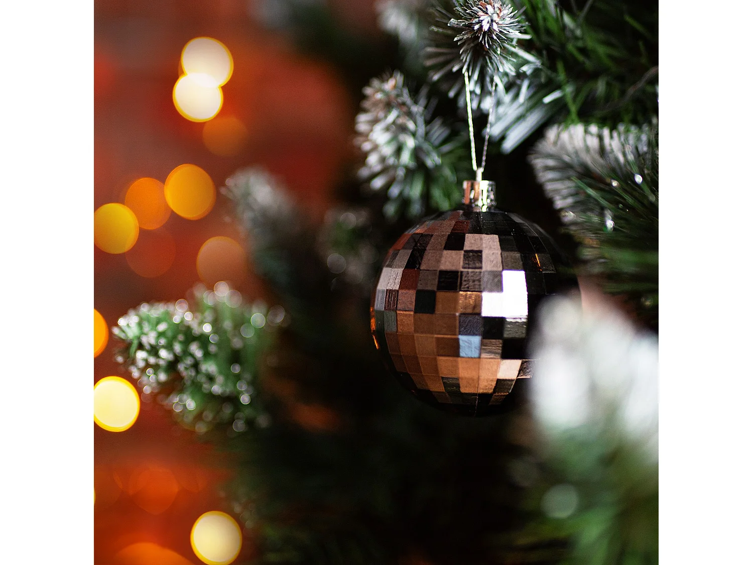 BOULES DE NOËL 311433C 36PCS NOIR